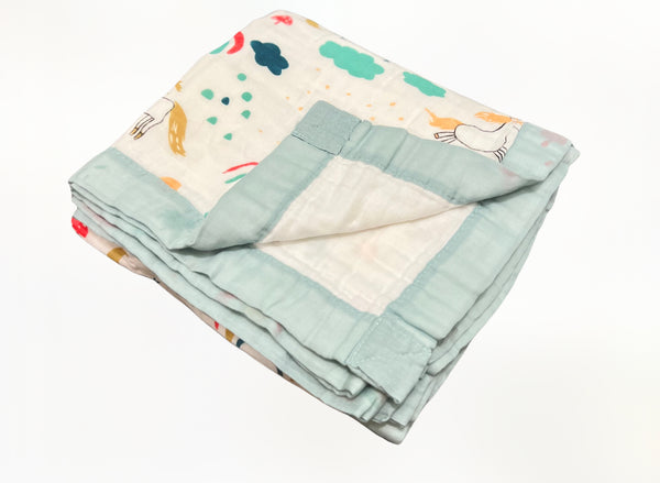 Muslin Unicorn Quilt
