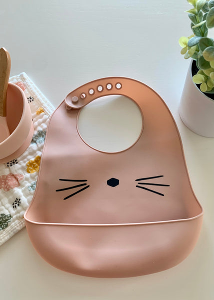 Silicone Kitty Bib